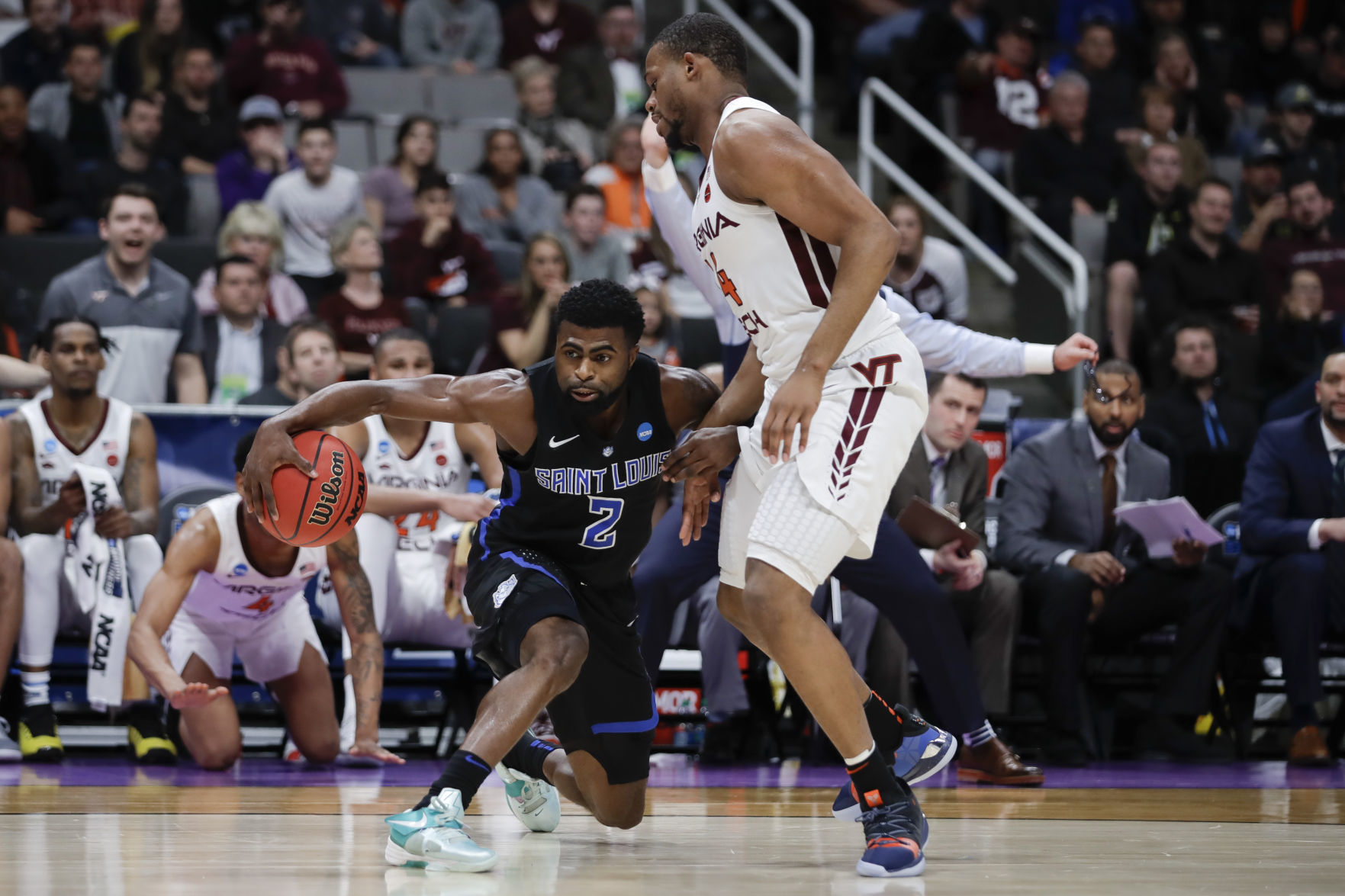 NCAA Saint Louis Virginia Tech Basketball